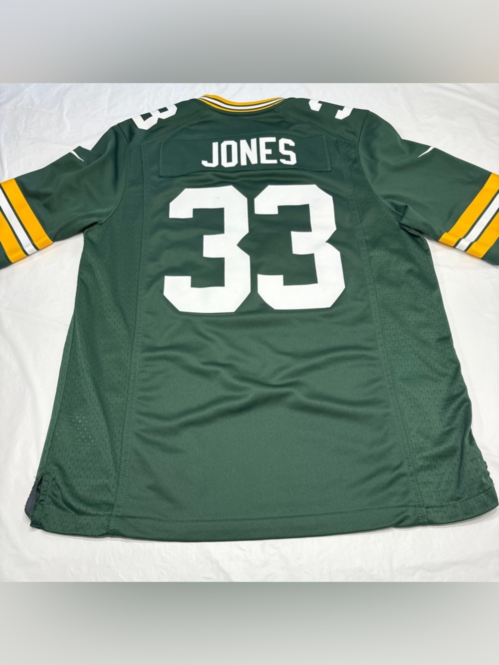 Nike NFL On Field Aaron Jones #33 Green Bay Packers Jersey Men’s Medium - Picture 7 of 10